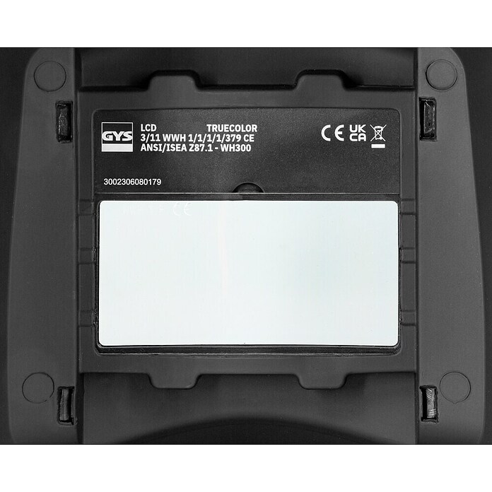 Gys Schweißhelm LCD Master 11 (Maße Sichtfenster: 100 x 49 mm, Schutzstufe: 3/11)