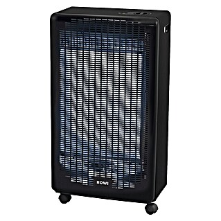 Rowi Gasheizer Blue Flame HGO 4200/4 BFT (Wärmeleistung: 4,2 kW, Mit Thermostat, Piezo-Zündung, Schwarz)