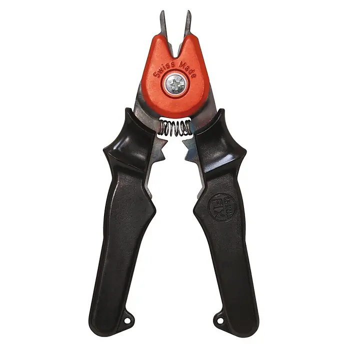Gys Düsenzange -  - Orange-schwarze "Swiss Made" Zange mit ergonomischen Griffen und Federmechanismus.