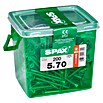Spax Universalschraube T-Star plus (Ø x L: 5 x 70 mm, WIROX Oberfläche, T-Star plus, 200 Stk., Kunststoffbox)