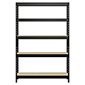 Regalux Kovinski regal Rivet Atlas  (V x Š x G: 180 x 120 x 40 cm, Nosilnost na polico: 230 kg, Število polic: 5 kos, Priklop, Antracit) | 1230 - Metallregale | AAFA - Regale | AAF - Regalsysteme | AA - Eisenwaren | A - Eisenwaren | BAUHAUS