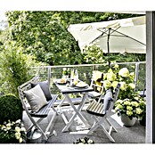 Sunfun Balkonschirm Messina II (Natur, 180 x 120 cm)