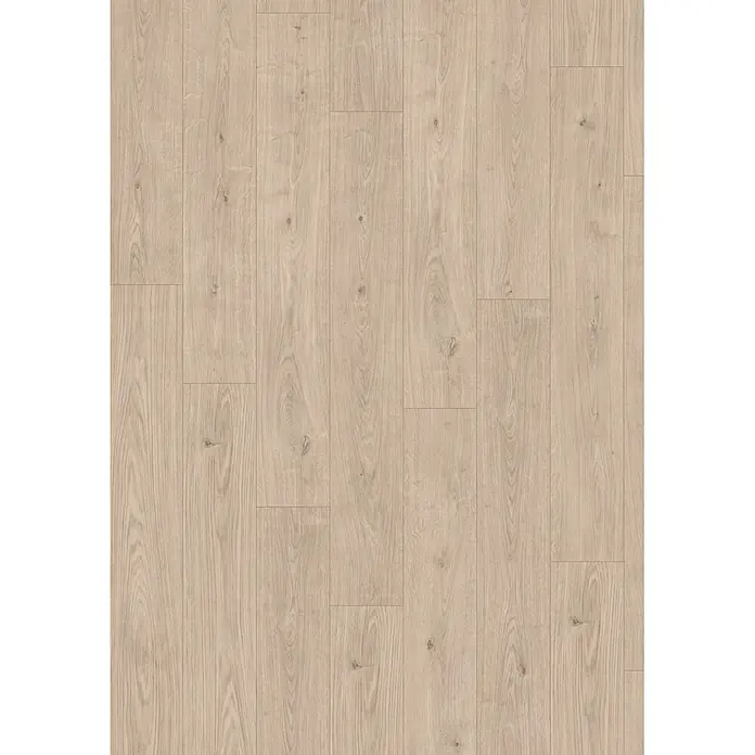 Egger Laminat NatureSense Promo - Berdal Eiche hell, Landhausdiele, 1.292 x 193 x 8 mm - Helles Laminat in Holzoptik mit natürlicher Maserung, einzelne Dielen.
