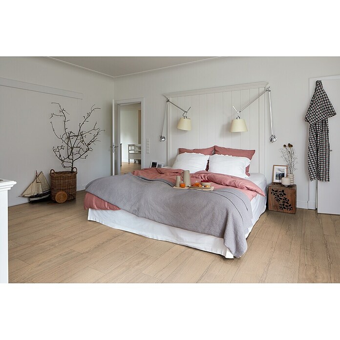 Egger Laminat NatureSense Promo 2082 (Elva Eiche natur, Landhausdiele, 1 292 x 193 x 8 mm) | BAUHAUS