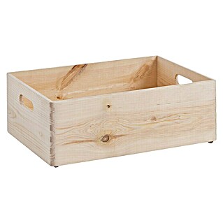Zeller Present Kutija za slaganje (D x Š x V: 40 x 30 x 15 cm, Crnogorično drvo)