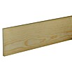 Profiles and more Flachleiste (1 m x 120 mm x 13 mm, Fichte/Kiefer, Unbehandelt)