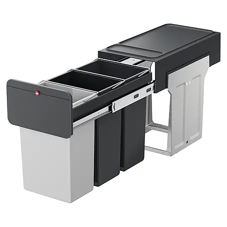 Hailo  Einbaumülleimer EcoLine Trio B30