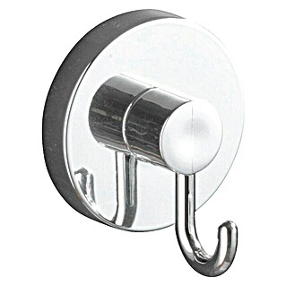 Wenko Saugnapf-Haken Vakuum-Loc (Silber, Belastbarkeit: 33 kg, 2 Stk., Verchromt)