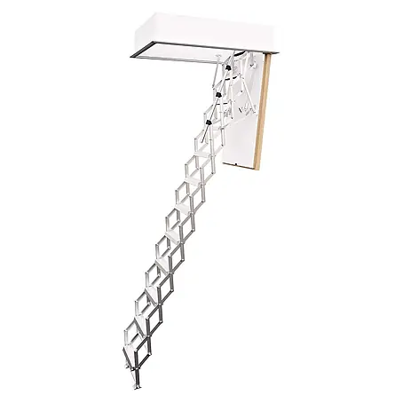 Roto  Bodentreppe Scherentreppe miniLine EI2 30 Plus mit 225-275cm Raumhöhe 120x70cm Rohbaum