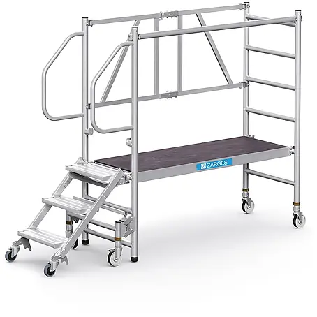 Zarges  Stehleiter Montageplattform Workmaster T 2,70x0,75m klappbar