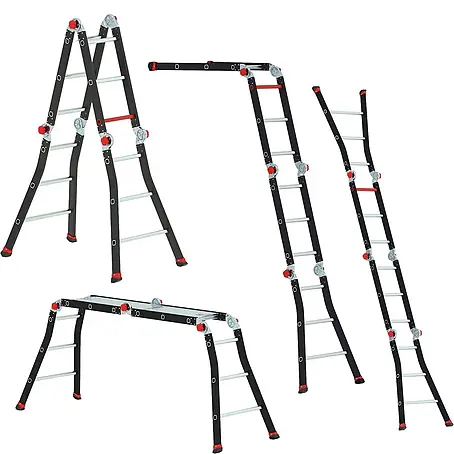 Altrex  Mehrzweckleiter Varitrex Pro+ Vielzweckleiter 4x3 Sprossen