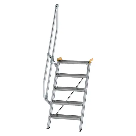 Munk  Raumspartreppe Treppe 60° inkl. einen Handlauf, 600mm Stufenbreite, 5 Stufen