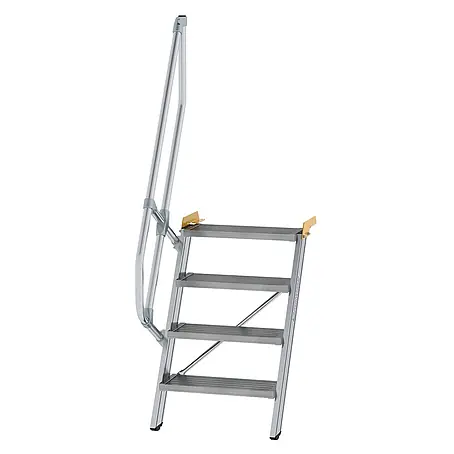 Munk  Raumspartreppe Treppe 60° inkl. einen Handlauf, 600mm Stufenbreite, 4 Stufen