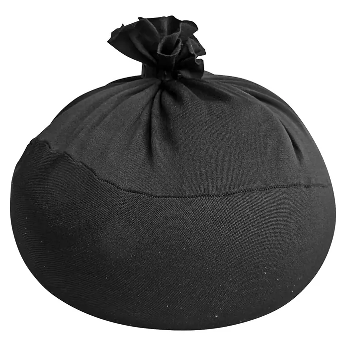 Unger HighFlow Ersatzfilter Harzbeutel - Passend für: Unger HighFlow Reinwasserfilter-Systeme - Schwarzer Stoffball mit gerafftem und gebundenem Oberteil.