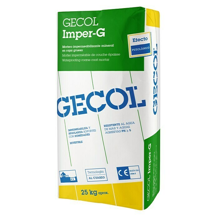 Gecol Mortero de impermeabilización Imper-G (25 kg)