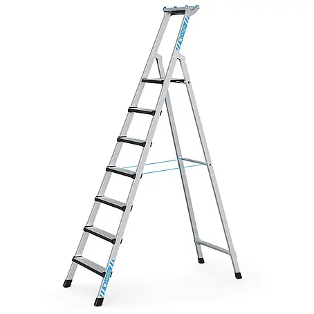Zarges  Stehleiter Comfortstep S gebördelte Stehleiter mit gepolsterter Stufen-Vorderkante 7