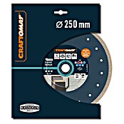 Craftomat Diamant-Trennscheibe Ceramic Premium (Durchmesser Scheibe: 250 mm, Bohrung: 25,4 mm - 30 mm) | BAUHAUS