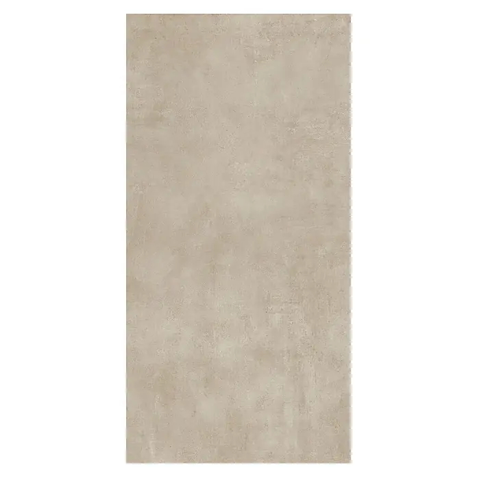 Feinsteinzeugfliese Bella - 60 x 120 cm, Taupe, Matt - Hellebeige Texturfliese mit subtiler, betonähnlicher Oberfläche.