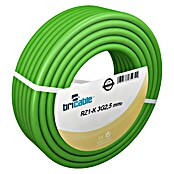 Bricable Cable eléctrico libre de halógenos (RZ1-K3G2,5, Largo: 25 m, Verde)