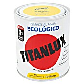 Titanlux Esmalte de color Eco Amarillo luminoso (750 ml, Brillante)