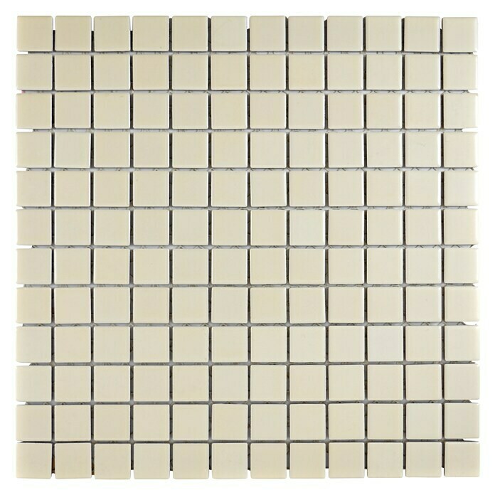 Mosaikfliese Quadrat Uni CG 174 (29,8 x 29,8 cm, Beige, Matt)
