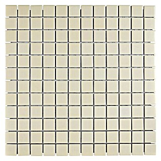 Mozaïektegel vierkant Uni CG 174 (29,8 x 29,8 cm, Beige, Mat)