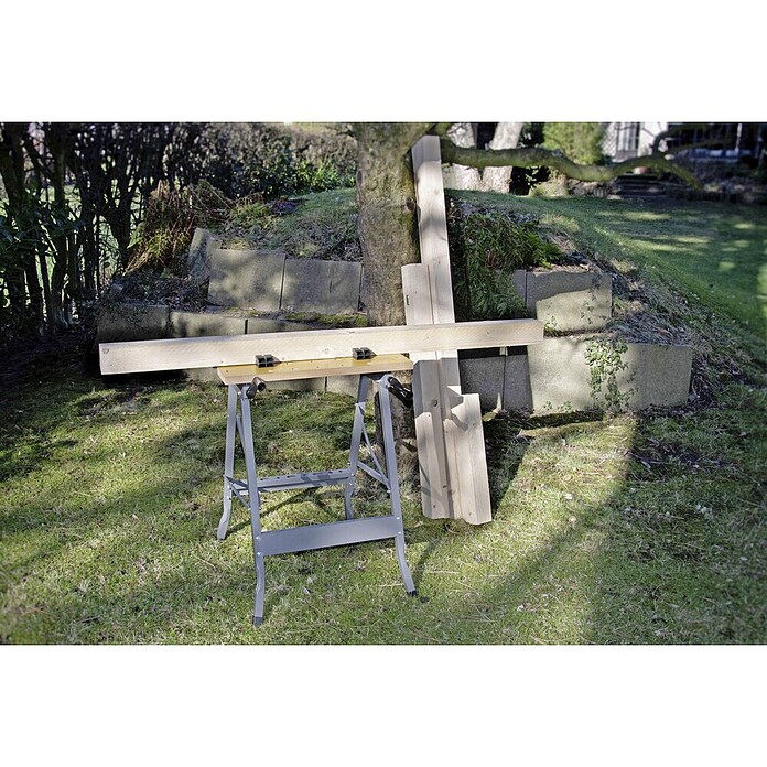 Delovni pult zložljiv  (Do x Š: 63,5 x 60,6 cm, Delovna višina: 76 cm, Nosilnost: 150 kg) | 1901 - Werkbänke/Tische | BADJ - Werkstatt - Einrichtung | BAD - Handwerkzeuge | BA - Handwerkzeuge | B - Werkz/Masch/Maschzubeh/Auto | BAUHAUS