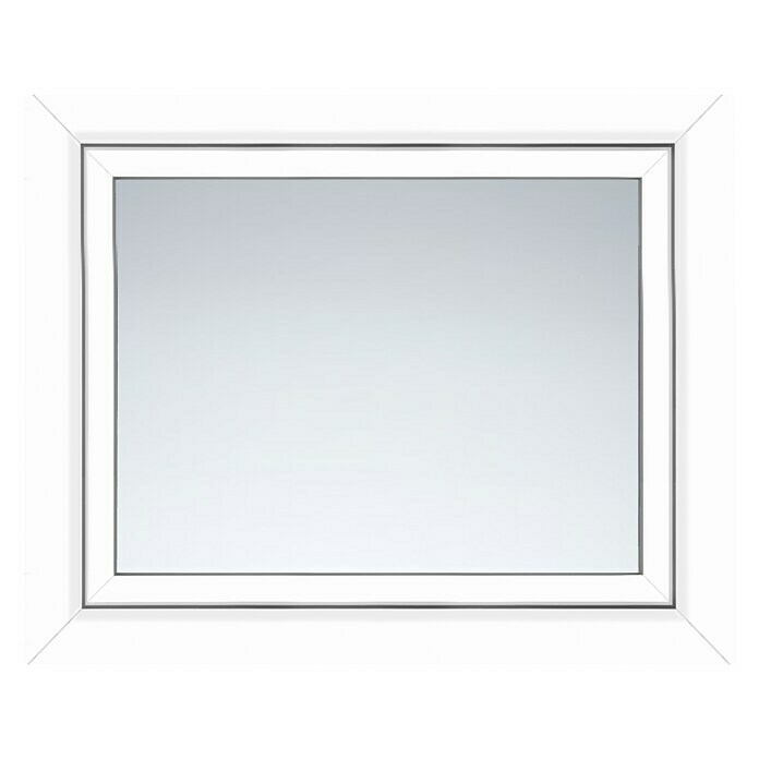 Solid Elements Kunststofffenster Q81 Excellence (B x H: 100 x 80 cm, DIN Anschlag: Links, Weiß)