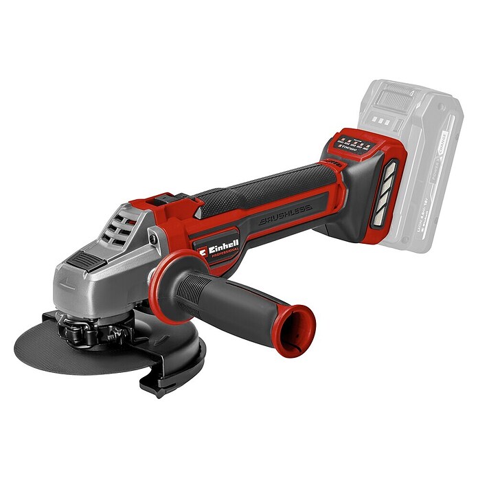 Einhell Professional Power X-Change 18V Akku-Winkelschleifer TP-AG 18/125 CE Q Li - Solo (Durchmesser Scheibe: 125 mm, 3 000 U/min - 10 500 U/min) | BAUHAUS