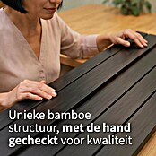 Jaloezie Bamboe (b x h: 170 x 175 cm, Grijs, Hout) | BAUHAUS