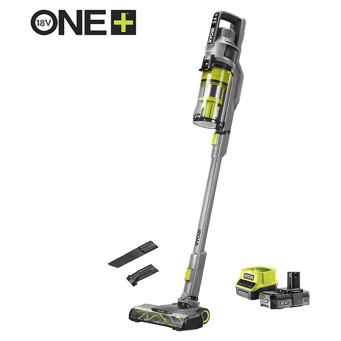 Ryobi ONE+ Accustofzuiger RSVS18-1C20G (18 V, 1 accu) | BAUHAUS