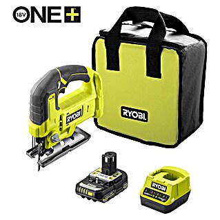 Ryobi ONE+ Accudecoupeerzaag RJS18-1C20S (18 V, Aantal accu's: 1 accu, 2 Ah)