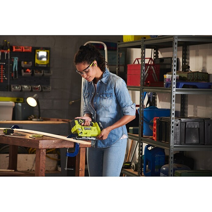 Ryobi ONE+ Accudecoupeerzaag RJS18-1C20S (18 V, Aantal accu's: 1 accu, 2 Ah) | BAUHAUS