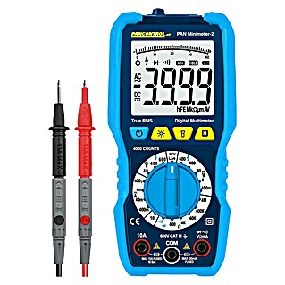 Pancontrol Kontaktloser Spannungsprüfer Digital-Multimeter PAN Minimeter-2 (Messbereich Wechselspannung: 0,1 V - 600 V, Messbereich Gleichstrom: 0,1 µA - 10 A, CAT III 600 V)