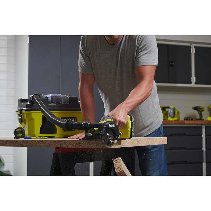 Ryobi ONE+ Accuhandcirkelzaag R18CS115-0 (18 V, 1 accu, Diameter zaagblad: 115 mm) | BAUHAUS