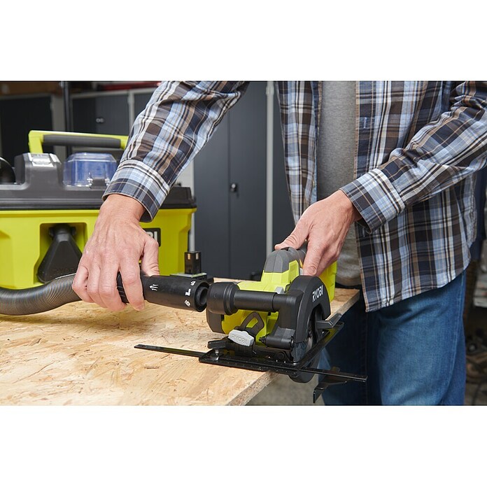 Ryobi ONE+ Accuhandcirkelzaag R18CS115-0 (18 V, 1 accu, Diameter zaagblad: 115 mm) | BAUHAUS