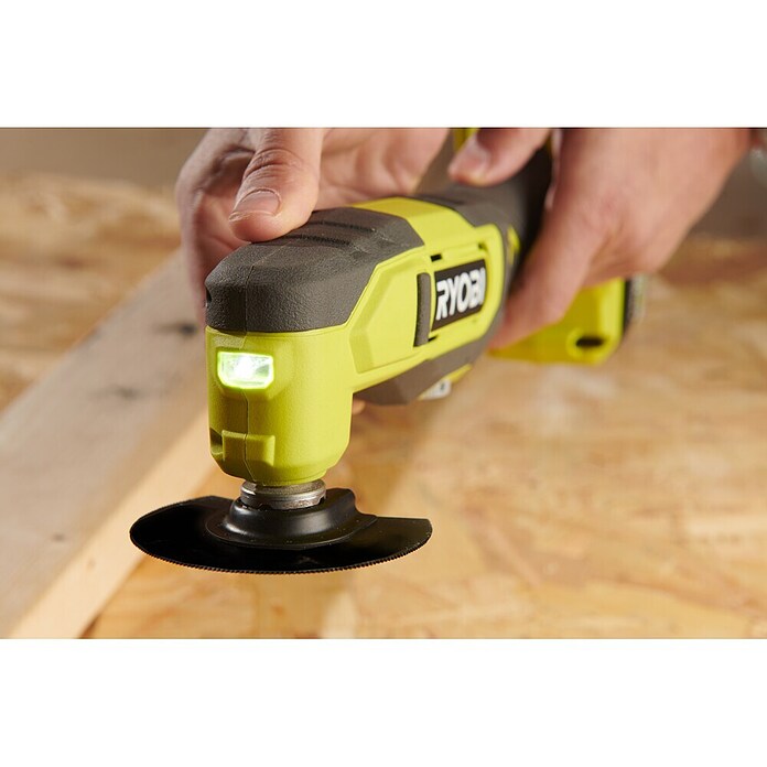 Ryobi ONE+ Accu multitool RMT18-1C20GF (18 V, Aantal accu's: 1 accu, Oscillatiehoek: 3 °) | BAUHAUS