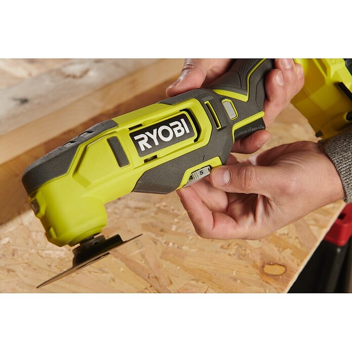 Ryobi ONE+ Accu multitool RMT18-1C20GF (18 V, Aantal accu's: 1 accu, Oscillatiehoek: 3 °) | BAUHAUS
