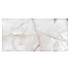 Feinsteinzeugfliese Alabaster Sky (120 x 60 cm, Weiß/Kupfer/Gold, Glänzend) | BAUHAUS