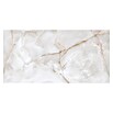 Feinsteinzeugfliese Alabaster Sky (120 x 60 cm, Weiß/Kupfer/Gold, Glänzend) | BAUHAUS