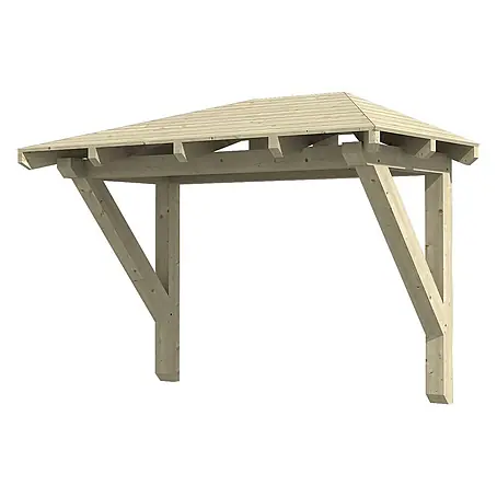 SKAN HOLZ  Walmvordach Wismar 1
