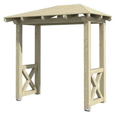 SKAN HOLZ  Walmvordach Wismar 4