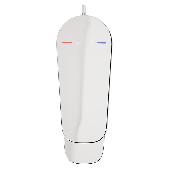 VitrA Flow Soft Waschtischarmatur (Niederdruck, Chrom, Glänzend, Höhe: 15 cm, Mit Ablaufgarnitur) | BAUHAUS
