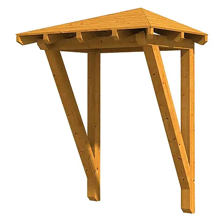SKAN HOLZ  Walmvordach Wesel 2