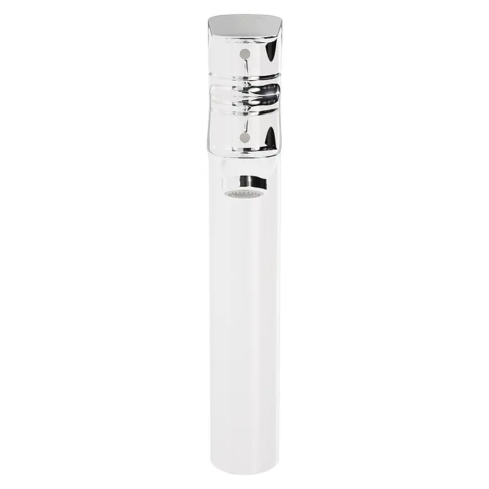 VitrA Flow Soft Waschtischarmatur - Höhe: 29,3 cm, Ohne Zugstange, Chrom - Elegante, verchromte elektronische Armatur mit Touch-Bedienelementen und modernem Design.