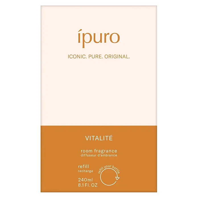 Ipuro Classic Raumduft Refill - Vitalite, 240 ml - ípuro VITALITÉ Raumduft Nachfüllpackung, 240ml.