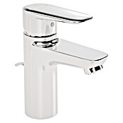 VitrA Flow Soft Waschtischarmatur (Niederdruck, Chrom, Glänzend, Höhe: 15 cm, Mit Ablaufgarnitur) | BAUHAUS