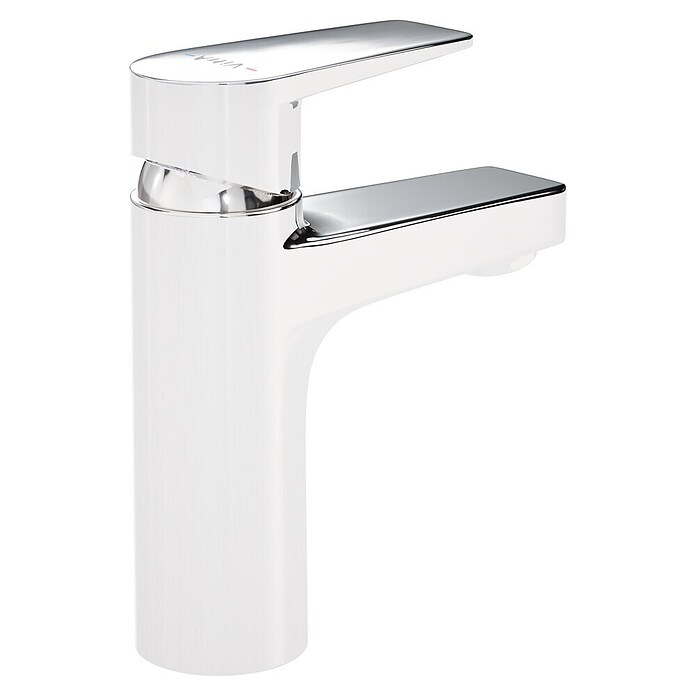 VitrA Flow Square Waschtischarmatur (Niederdruck, Chrom, Glänzend, Höhe: 15,6 cm, Ohne Ablaufgarnitur) | BAUHAUS