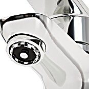 VitrA Flow Soft Waschtischarmatur (Niederdruck, Chrom, Glänzend, Höhe: 15 cm, Mit Ablaufgarnitur) | BAUHAUS