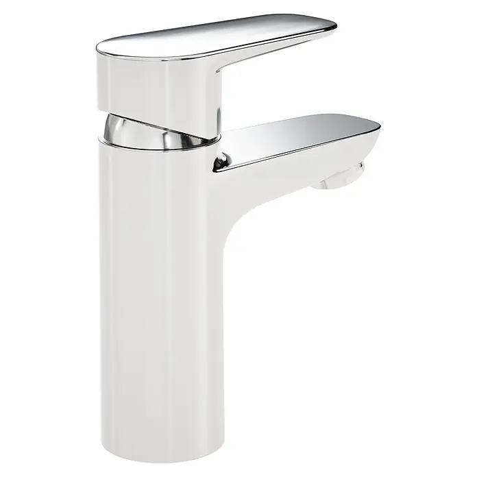 VitrA Flow Soft Waschtischarmatur - Chrom, Höhe: 15 cm, Ohne Zugstange - Elegante verchromte Einhebel-Waschtischarmatur für moderne Bäder.